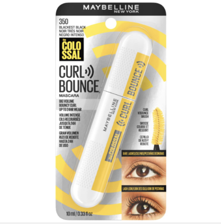  Maybelline The Colossal Curl Bounce Washable Mascara 